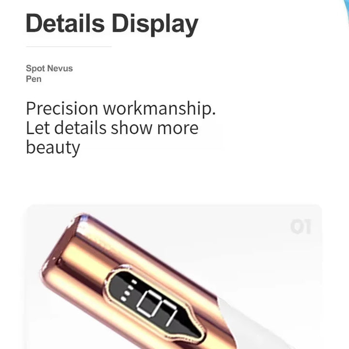 Laser Plasma Pen Laser Cosmetic Pen Home Beauty Rejuvenation Instrument Electric Microneedle Lonized Carbonization Technology