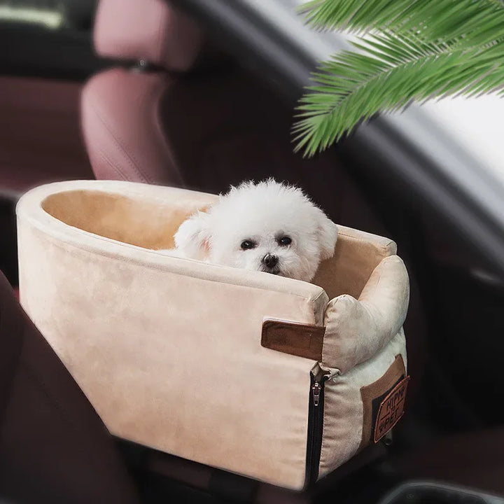 Portable Bed for Cats and Dogs  Safety Seat with Central Control for Car