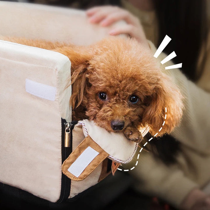Portable Bed for Cats and Dogs  Safety Seat with Central Control for Car
