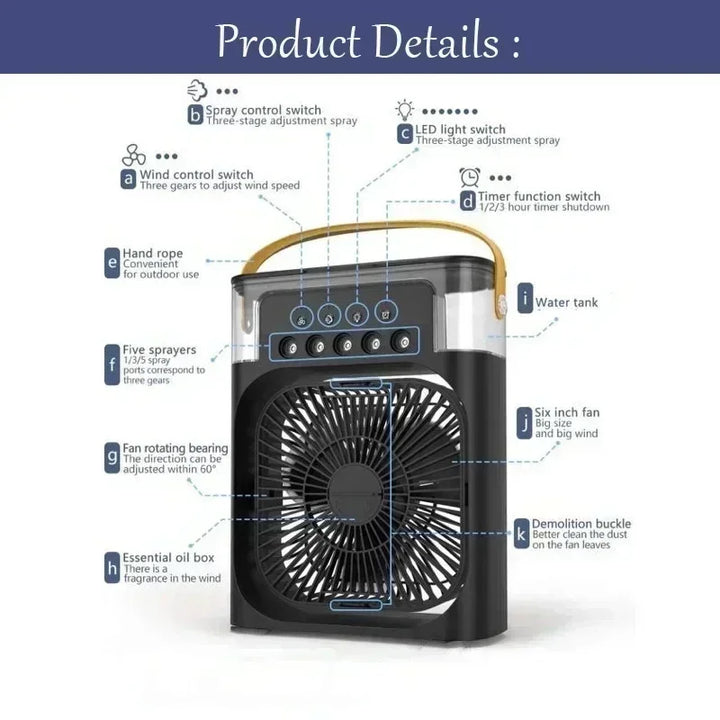 Fan AIr Conditioner Household Mini Air