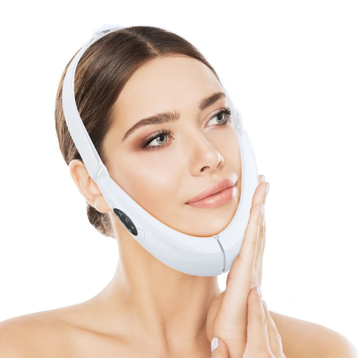 V Face Massager Portable Facial Massage Device Rechargeable LED Display Facial Beauty Instrument 5 Modes