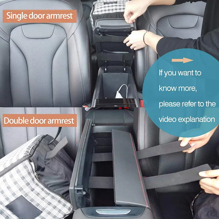 Portable Bed for Cats and Dogs  Safety Seat with Central Control for Car
